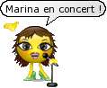 Marina en concert